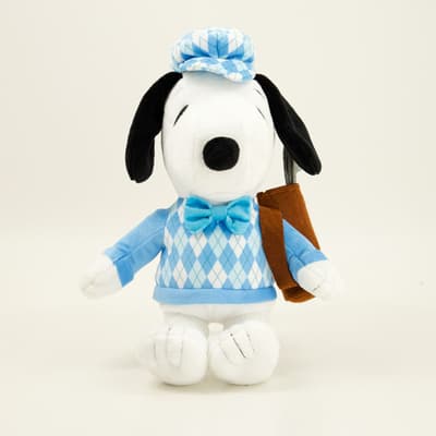 11" Golfing Snoopy Plush