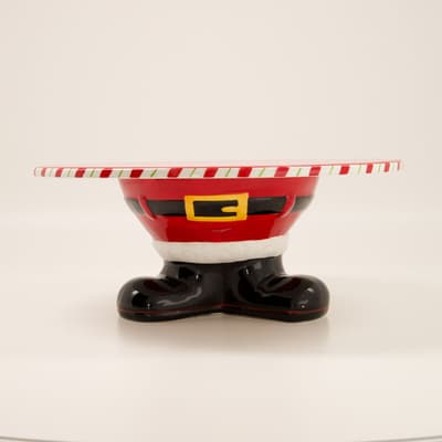 Santa's Boots Cake Stand
