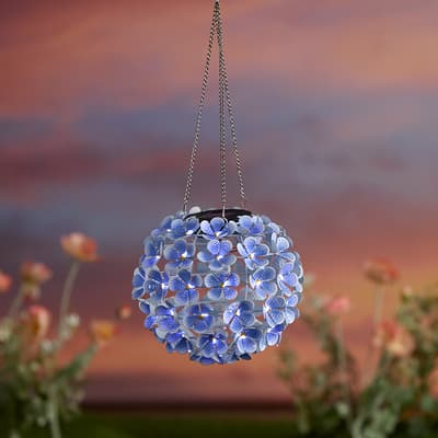 Solar Hydrangea Flower Hanging