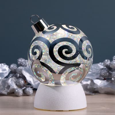 Ornament Ball Glitter Globe