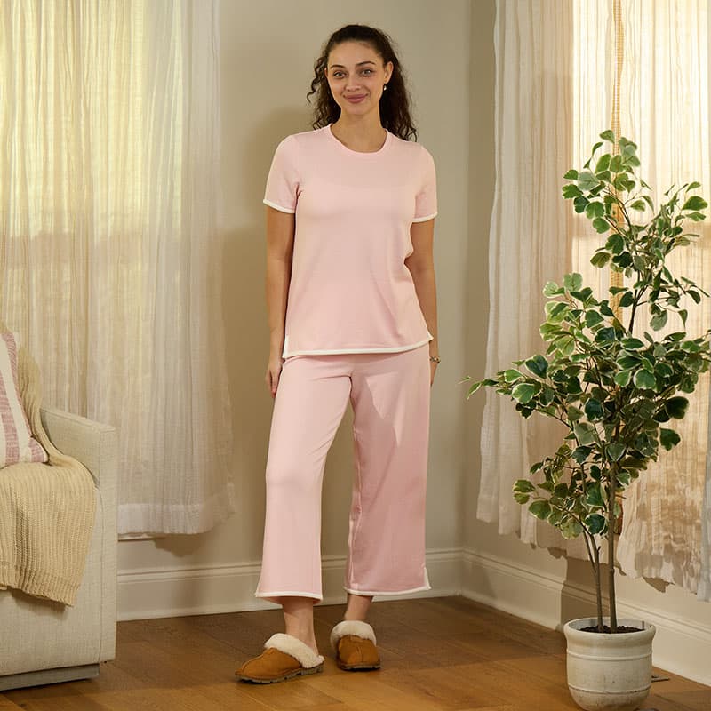 2 Piece Pink Lounge Set - Cracker Barrel