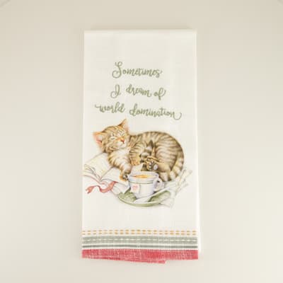 World Domination Tea Towel