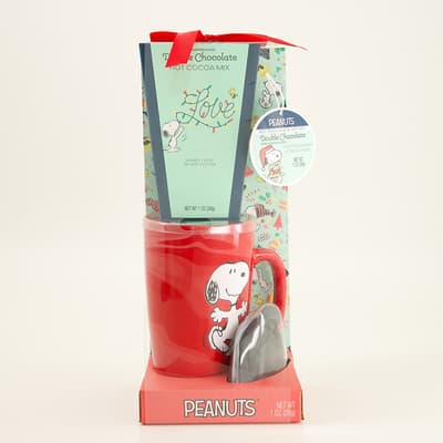 Snoopy Travel Mug and Cocoa