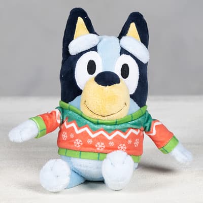 8 Inch Bluey Christmas Sweater Plush