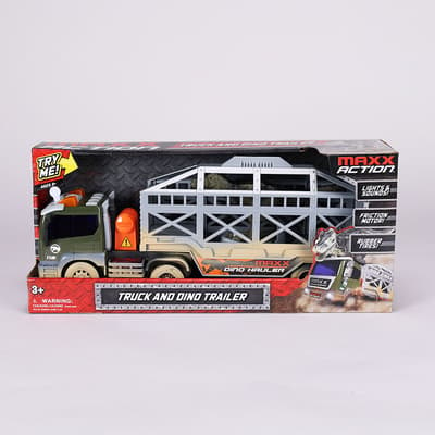 Maxx Action Truck with Dinosaur Set