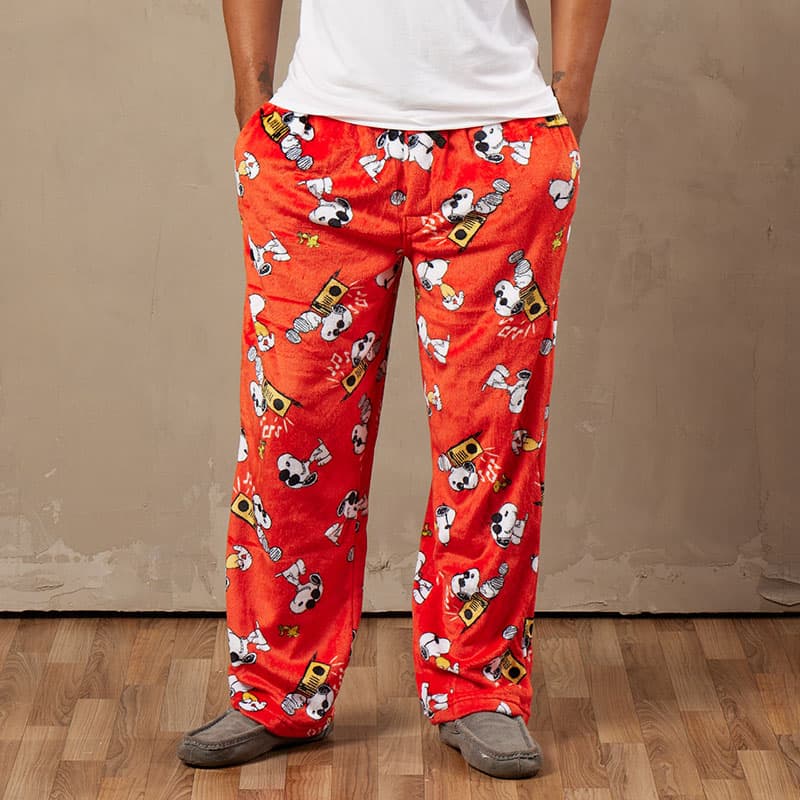 Snoopy Boombox Red Lounge Pants Cracker Barrel