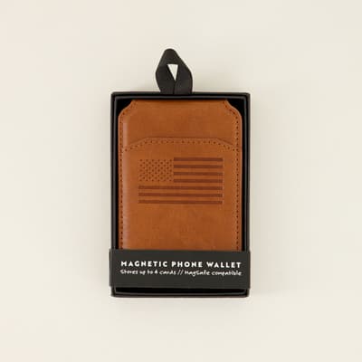 Men's US Flag Magnetic Wallet