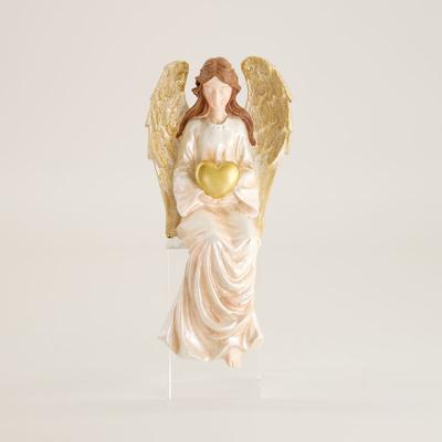 Christmas Angel with Heart Sitter