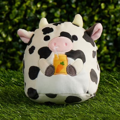 5" Spotted Cow with Juice Box Squishmallow - Colin