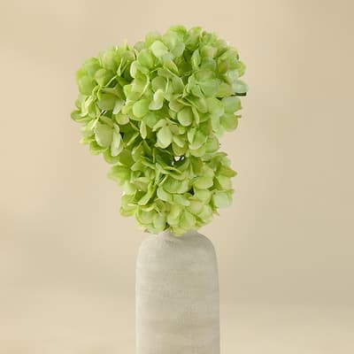 Jumbo Green Faux Hydrangea Pick