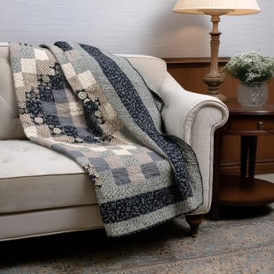 Donna Sharp Lexington Trip Cotton Throw Blanket