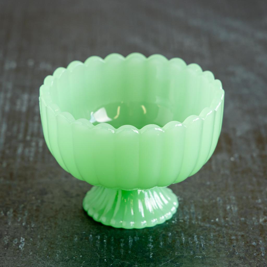 Jadeite Sundae Dish