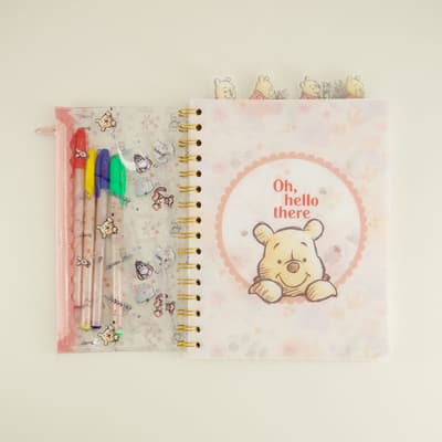 Winnie the Pooh Journal with Gel Pens