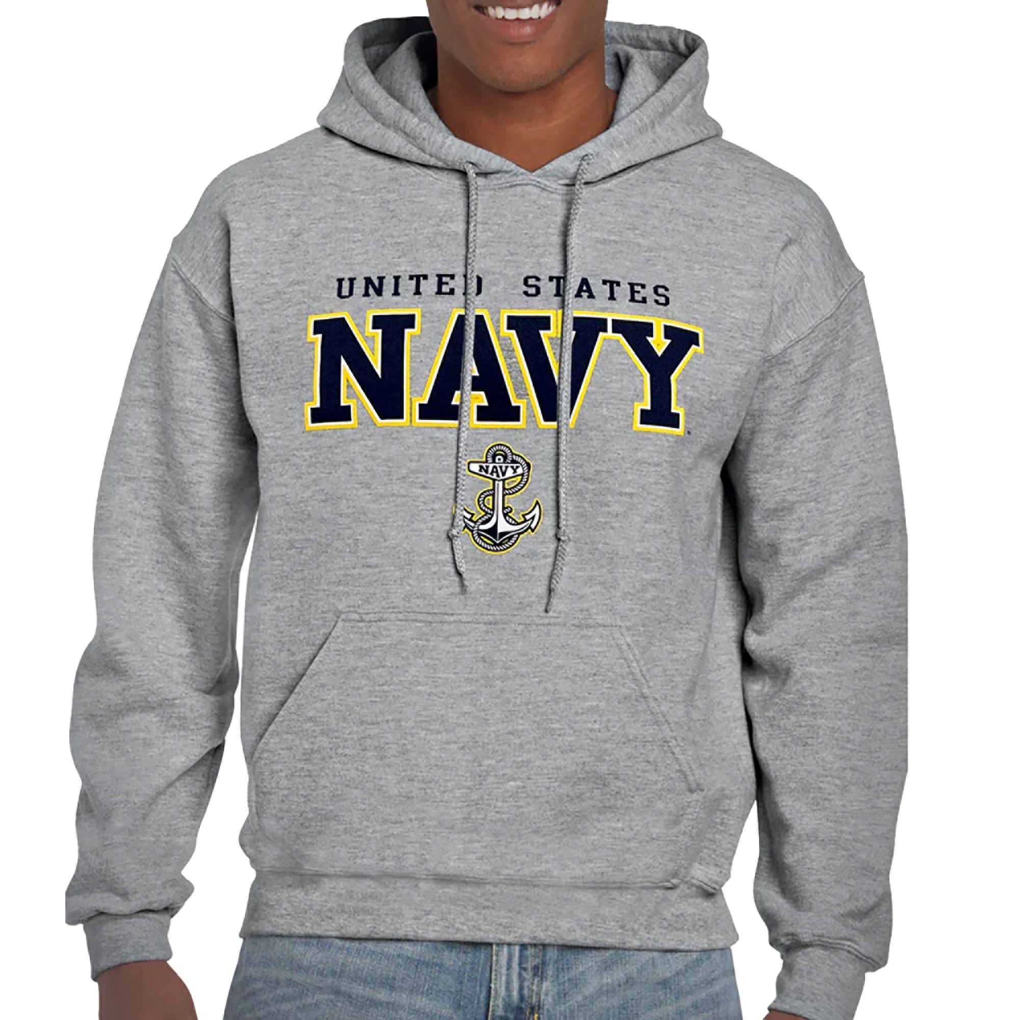 USA製 90s US NAVY Hoodie パーカー Size M Vintage 90s US NAVY Double Sided 50/50 Pullover Hoodie