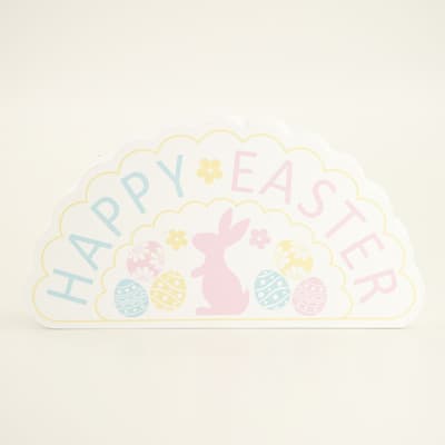 Happy Easter Block Sign