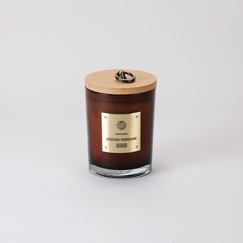 15 Oz. Smoked Bourbon Candle Cracker Barrel