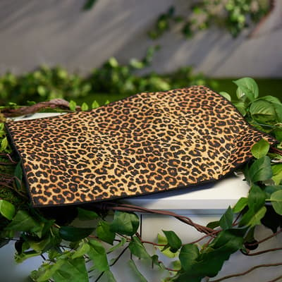 Leopard Print Drying Mat