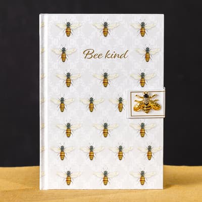 Bees Brooch Journal