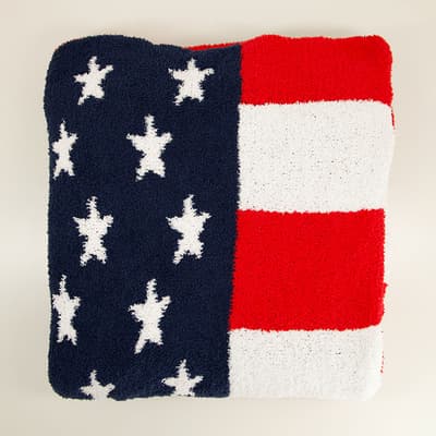 American Flag Throw