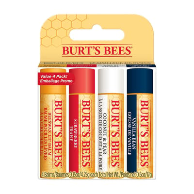 Best of Burts 4pk Lip Balm