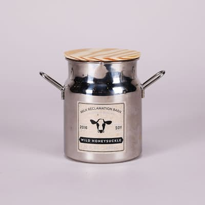 12.5 Oz. Wild Honeysuckle Butter Churn Candle