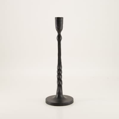 Black Metal Large Candle Stick