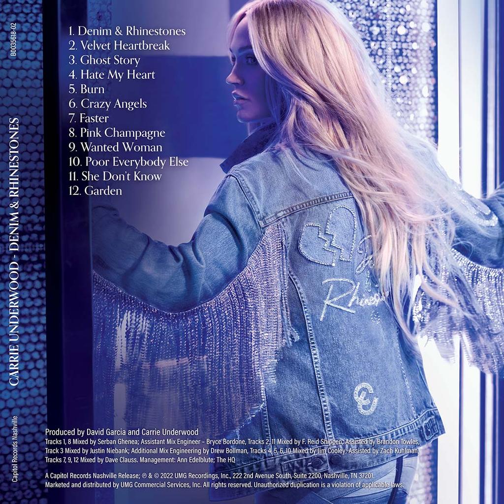 Denim Rhinestones - Carrie Underwood CD - Cracker Barrel
