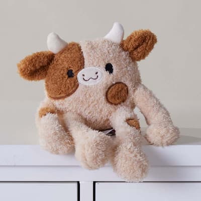 Callii Brown Cow Noodlez Plush
