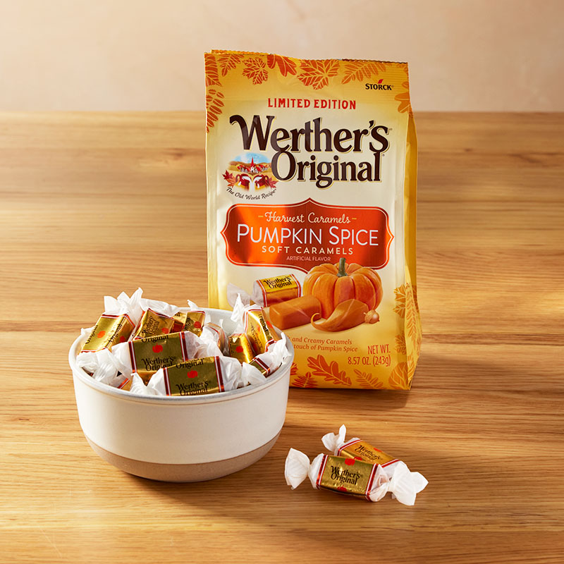 Werther's Pumpkin Spice Caramels Cracker Barrel