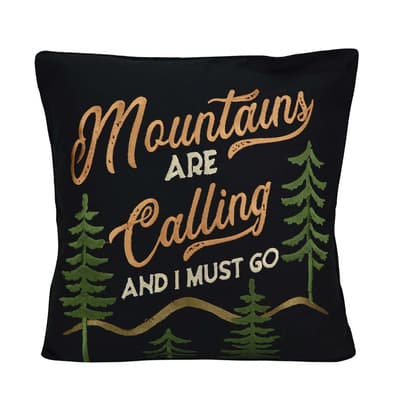 Donna Sharp Painted Bear Mountain Decorative Pillow