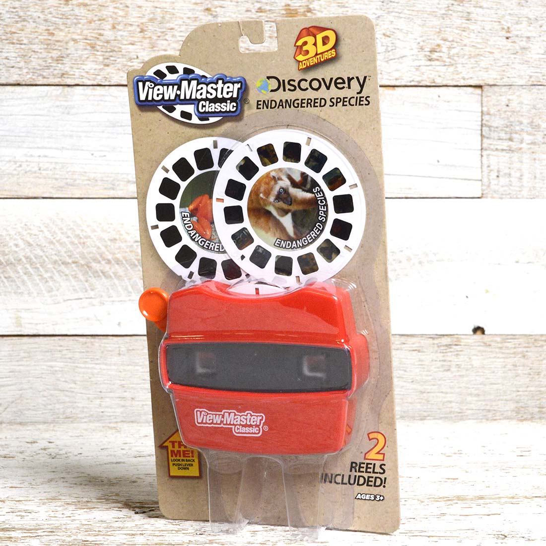 Basic Fun View Master Classic Viewer with Reels Discovery: Endangered  Species 