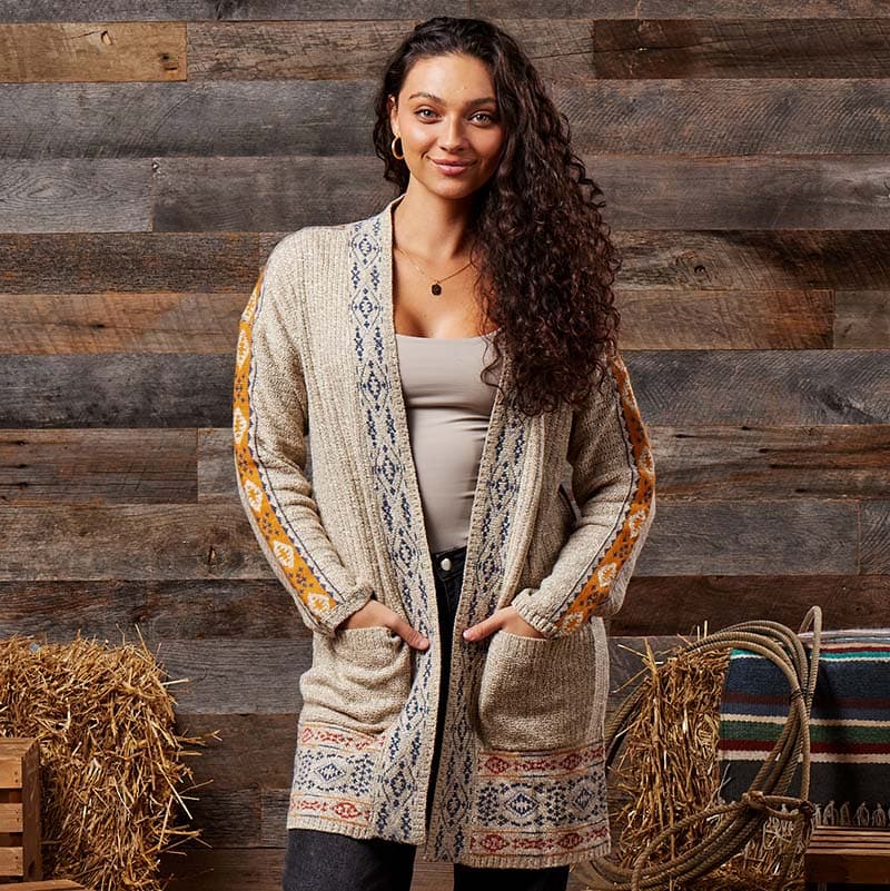 todayful／Brashed Mix Cardigan