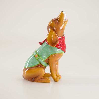 Christmas Beagle Caroler