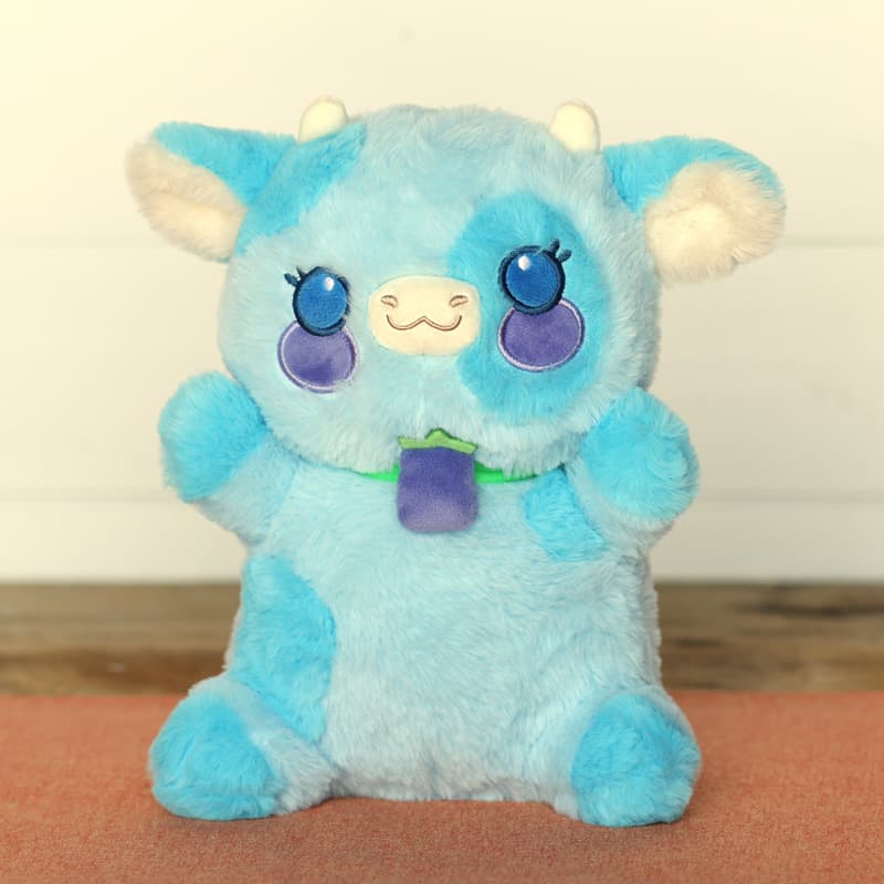 Blue cow stuffed animal online