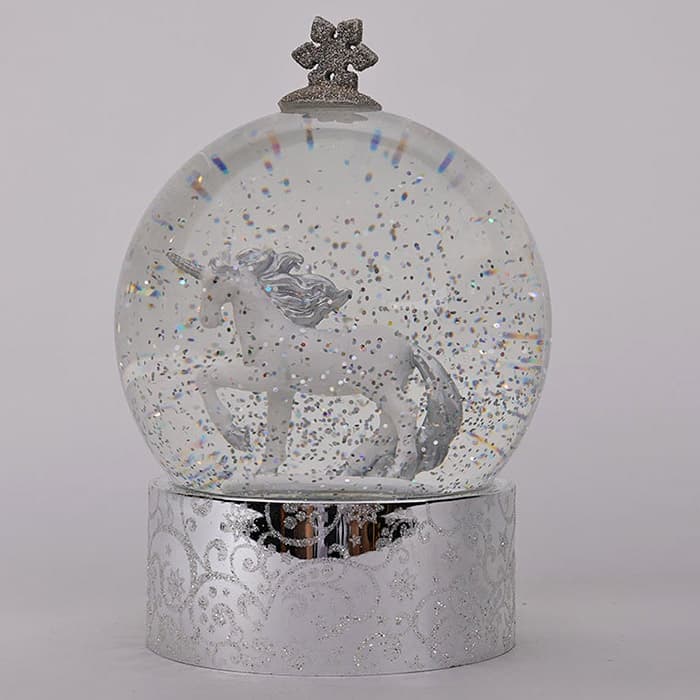 Acrylic Unicorn Glitter Globe - Cracker Barrel