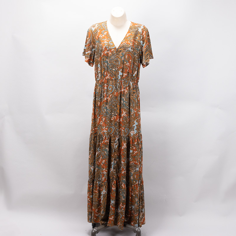 Paisley Print Dress - Cracker Barrel