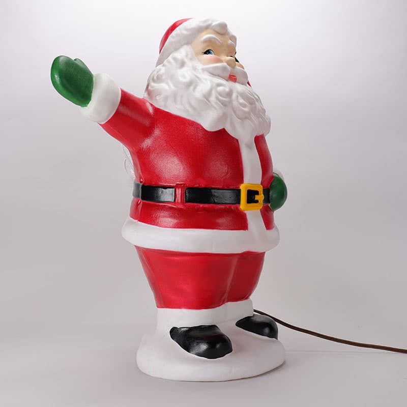 Christmas santa truck blow mold store