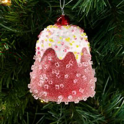 Red Gum Drop Ornament