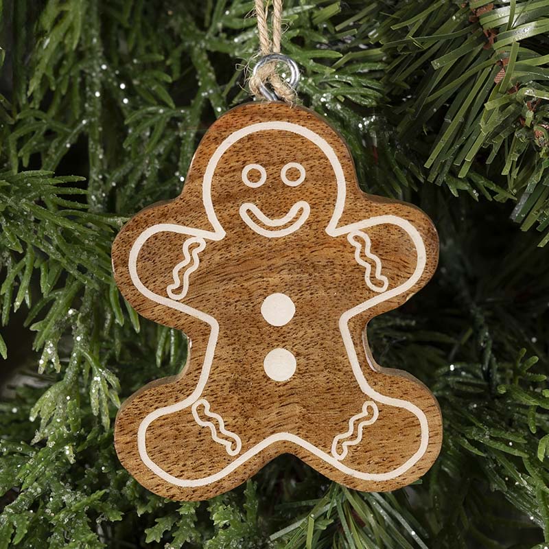 家具 Wooden Ornament Ganz Holiday Laser Cut Wood Ornament - Two Ornaments 2.75