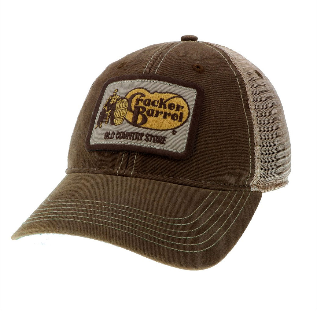 shop.crackerbarrel.com: Cracker Barrel Logo Trucker Hat - Cracker Barrel