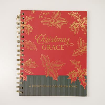 Christmas Grace Devotional Coloring Book
