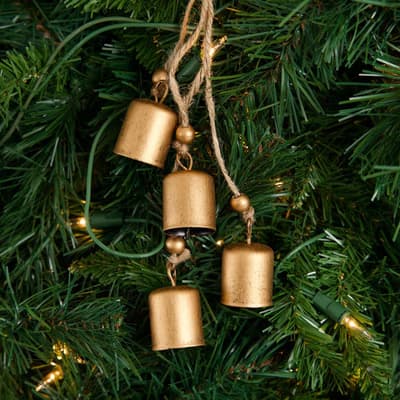 Metal Bells Cluster Ornament