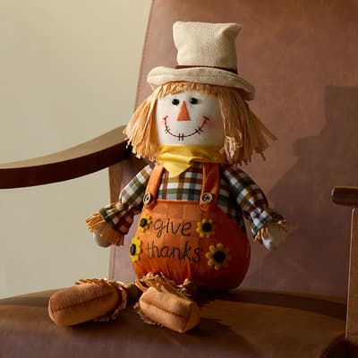 Fabric Scarecrow Sitter