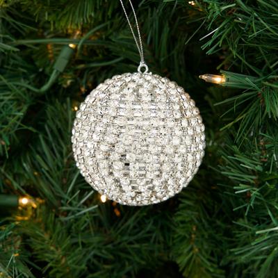Jeweled Ball Ornament