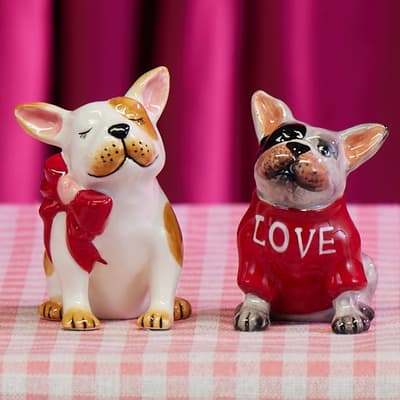 Bulldogs Salt And Pepper Set