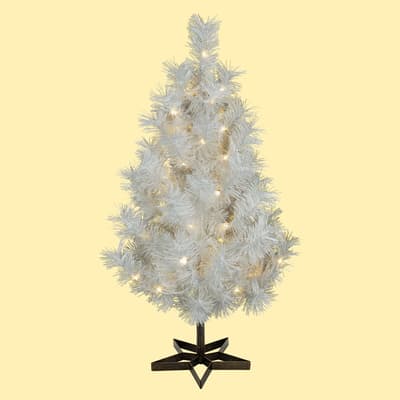 3' White Christmas Tree