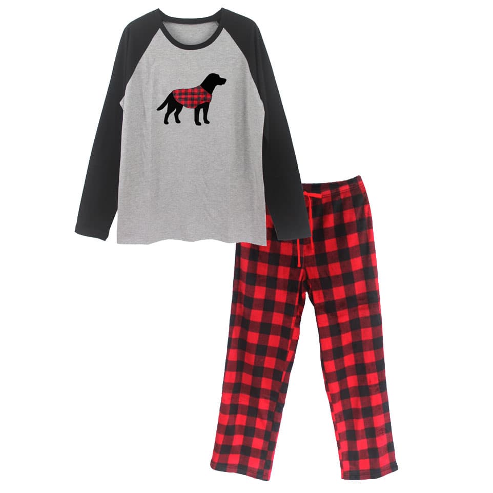 Black discount lab pajamas