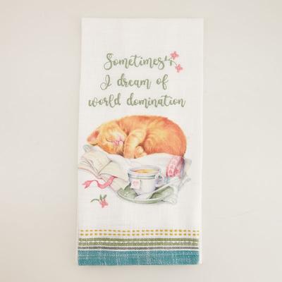 World Domination Tea Towel
