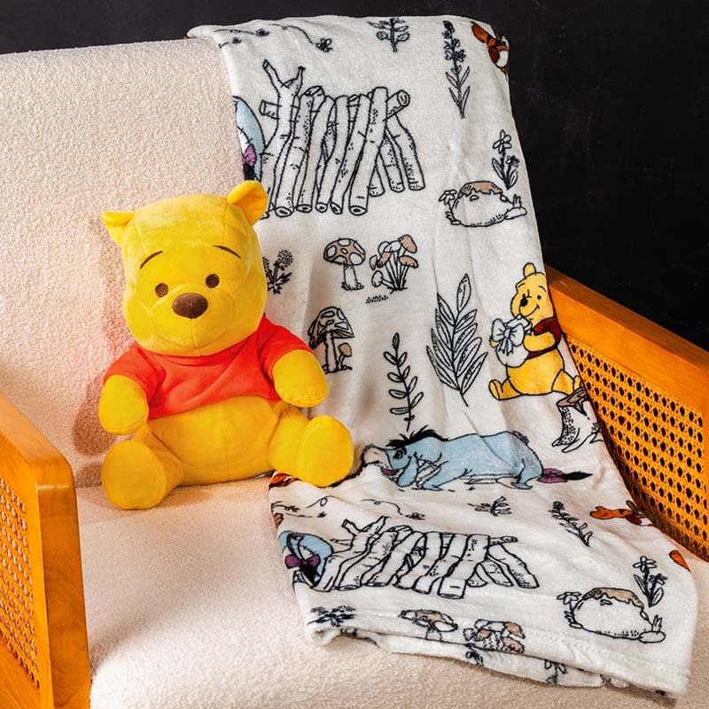 Winnie the Pooh Hugger And Throw Set Cracker Barrel