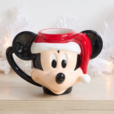 Mickey Santa Sculpted Mug